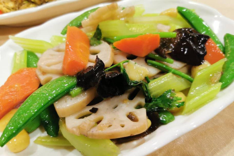 Mixed Vegetables with Lotus Root